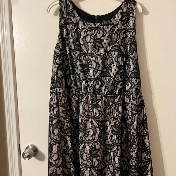 chinese dress ladies Cap Sleeve Lace Cocktail Dress With Feather Trim In Black Nude main image 0
